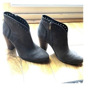 Vince Camuto grey booties